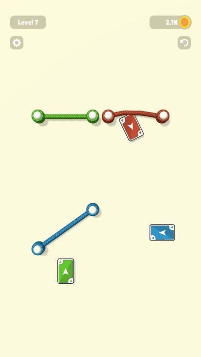 Rope Frenzy: Slice & Solve游戏截图