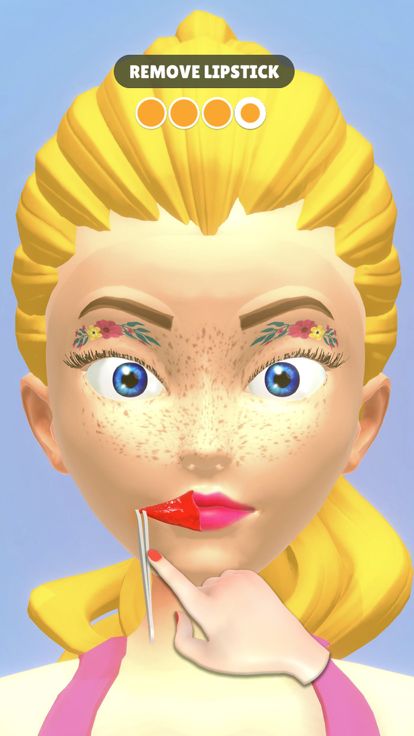 ASMR Peel Off Makeup游戏截图