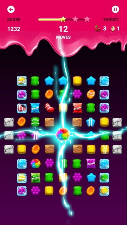 Match 3 Candy - Puzzle Games游戏截图