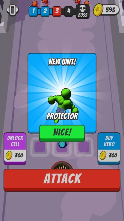 Merge Heroes Arcade游戏截图