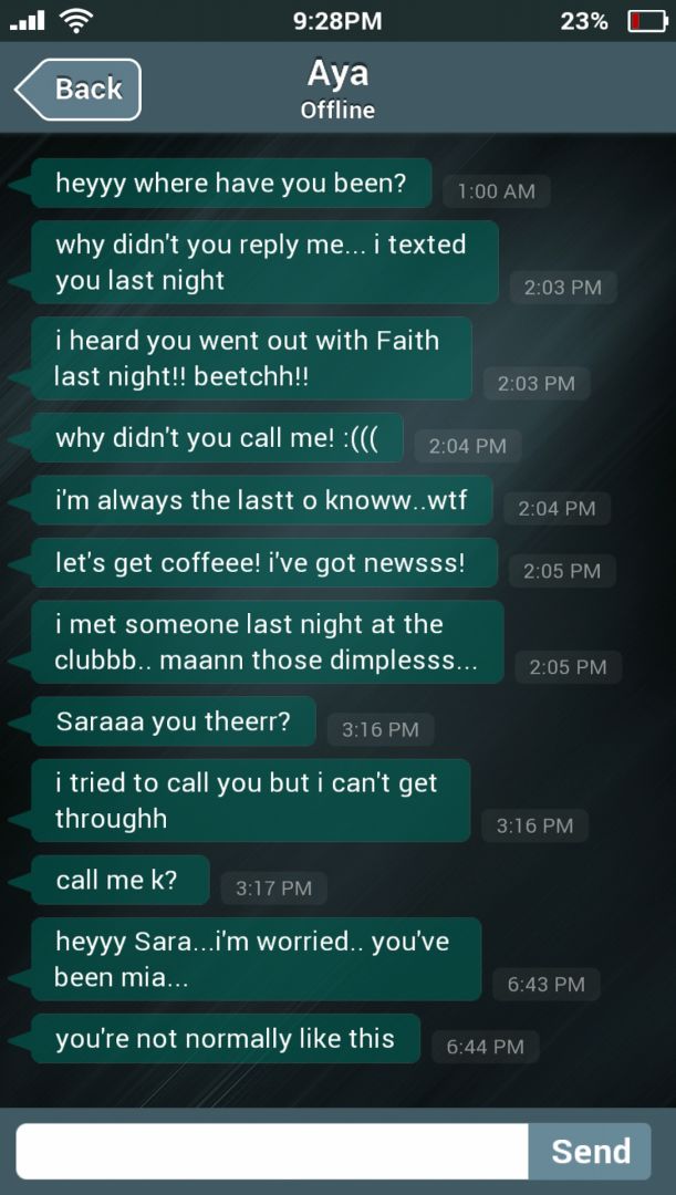 萨拉失踪了游戏截图