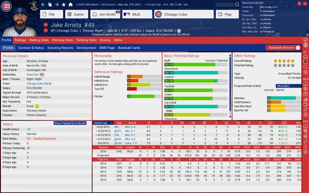 Out of the Park Baseball 17游戏截图