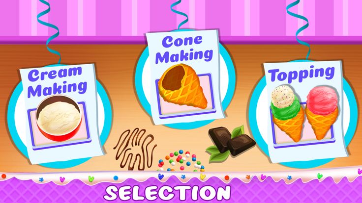 DIY冰淇淋机工厂游戏截图