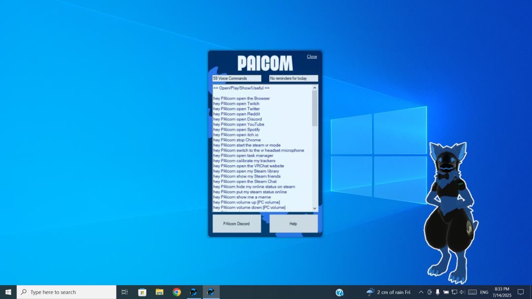 PAIcom (furry computer assistant)游戏截图