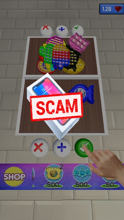 Fidget Trade 3D: bubble pop it游戏截图