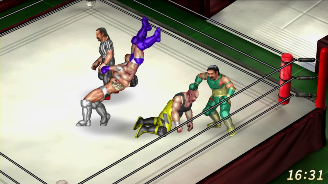 Fire Pro Wrestling World游戏截图