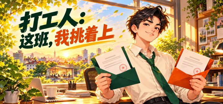 打工人：这班，我挑着上 封面