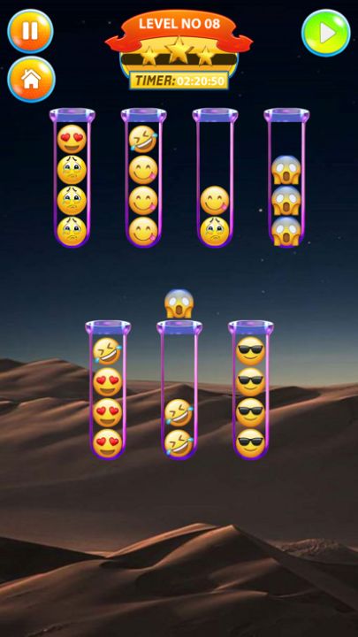 Bubble Sort Game : BallPuzzle游戏截图