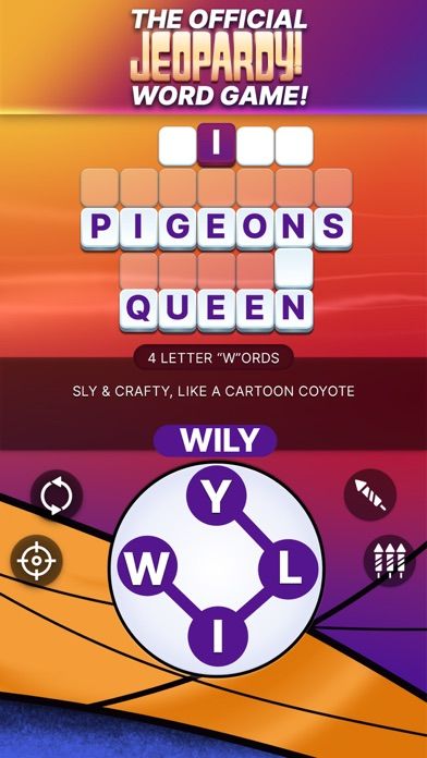 Jeopardy! Words游戏截图