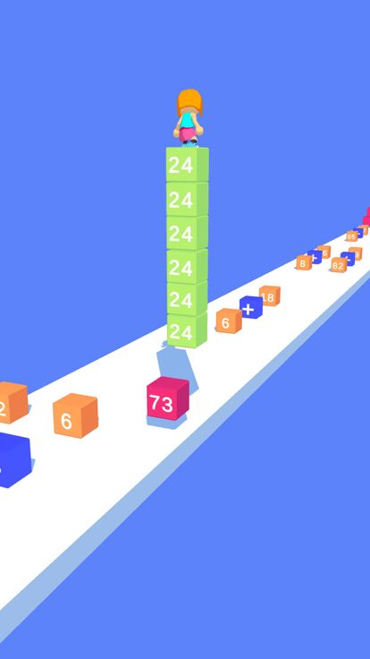算术大师:方块24比赛游戏截图