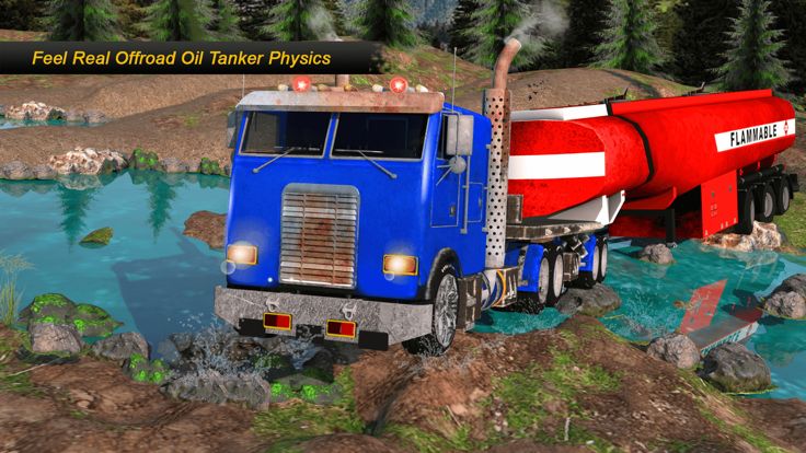 Offroad Oil Tanker:Cargo Drive游戏截图