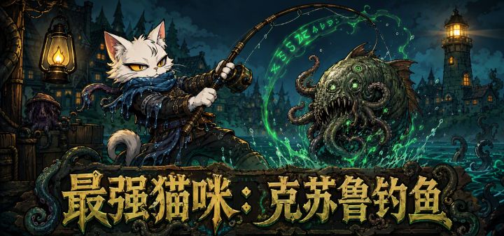 最强猫咪：克苏鲁钓鱼 封面
