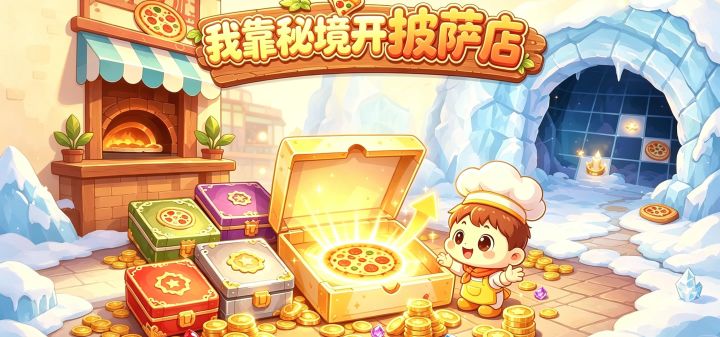 我靠秘境开披萨店 封面
