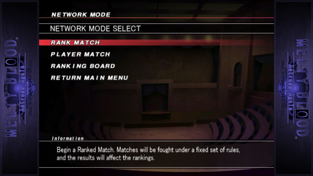 Melty Blood Actress Again Current Code游戏截图