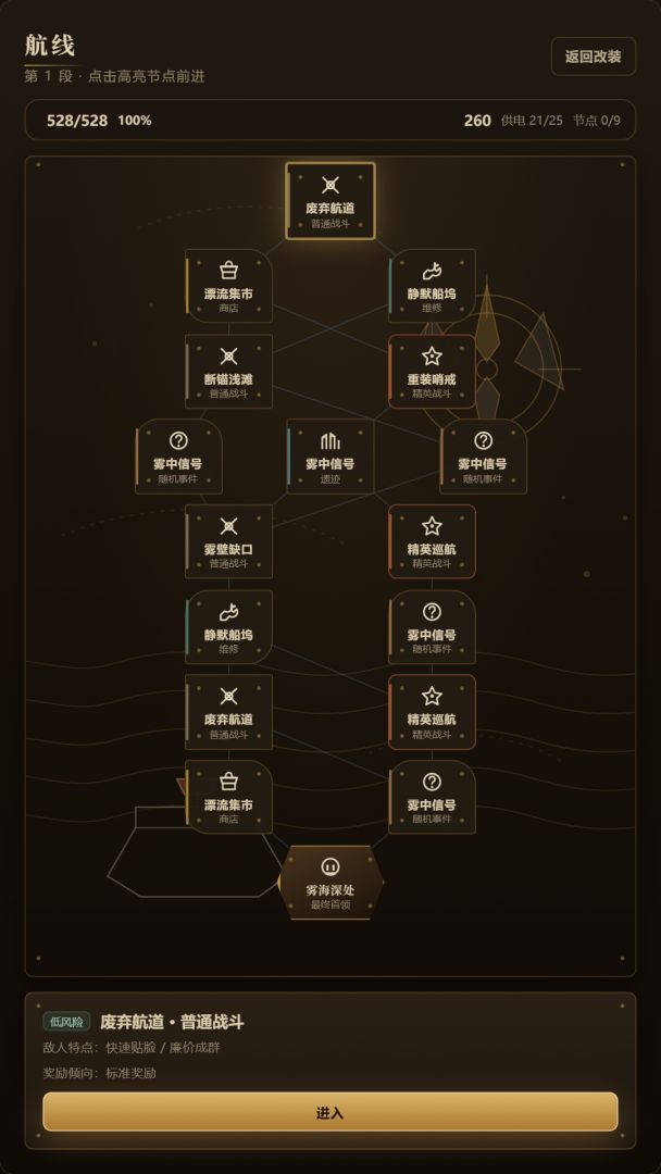 雾海行舟游戏截图