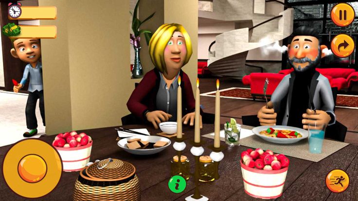 我的恐怖老师:奶奶3D游戏截图