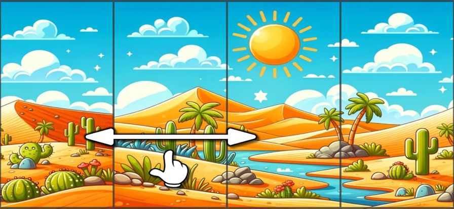 Horizontal Puzzle Game > XX24游戏截图