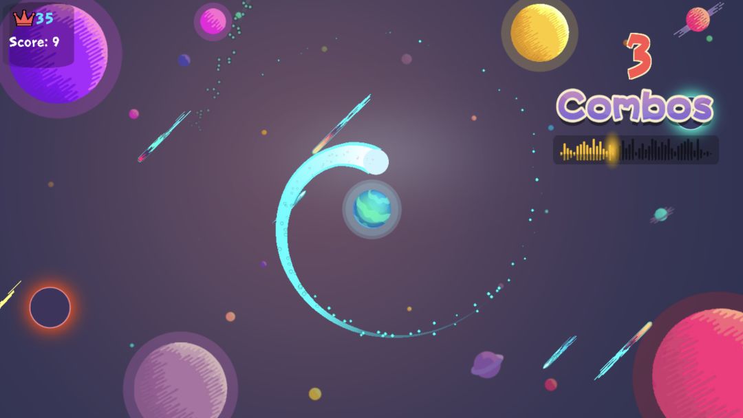 保卫星星游戏截图