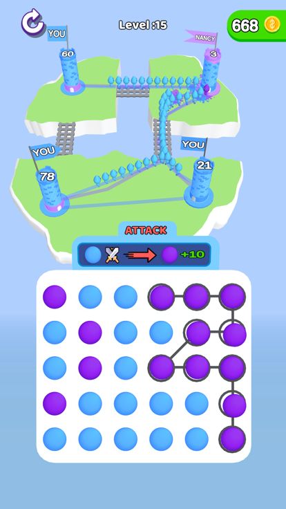 Connect and Conquer游戏截图