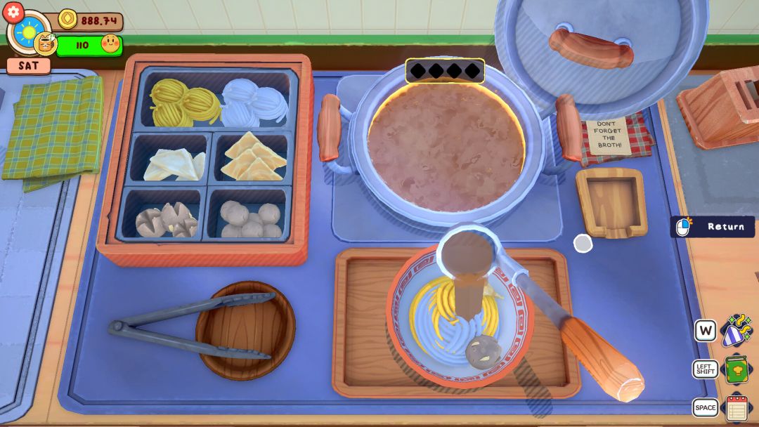 肉丸烹饪：盛满快乐游戏截图