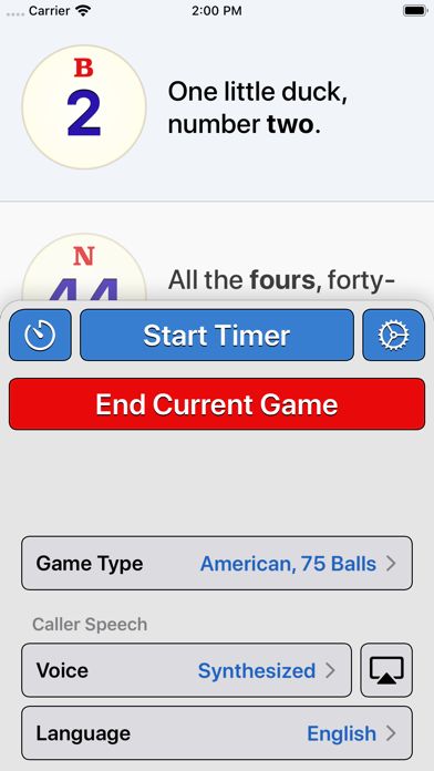 Bingo Machine - Number Caller游戏截图