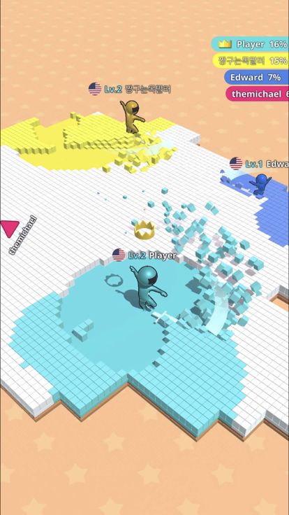 Cut the Enemies.io游戏截图