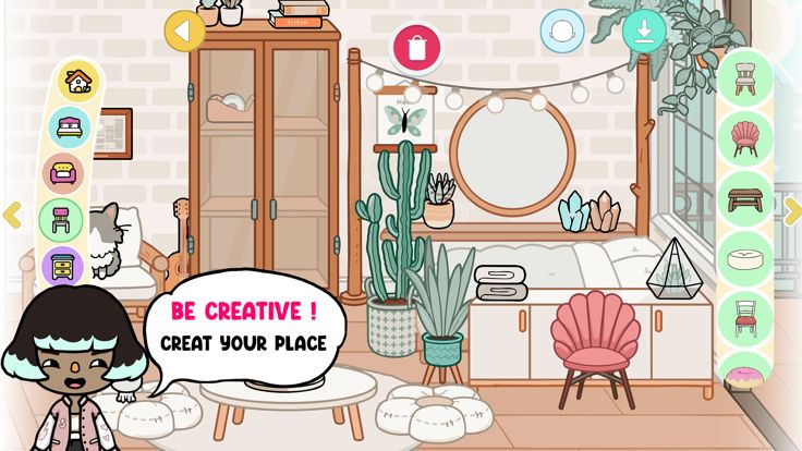 Toca Ideas : Character & house游戏截图