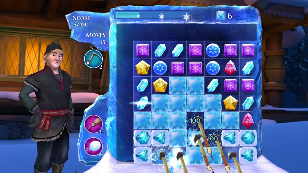 Frozen Free Fall: Snowball Fight游戏截图