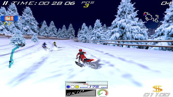 XTrem SnowBike游戏截图