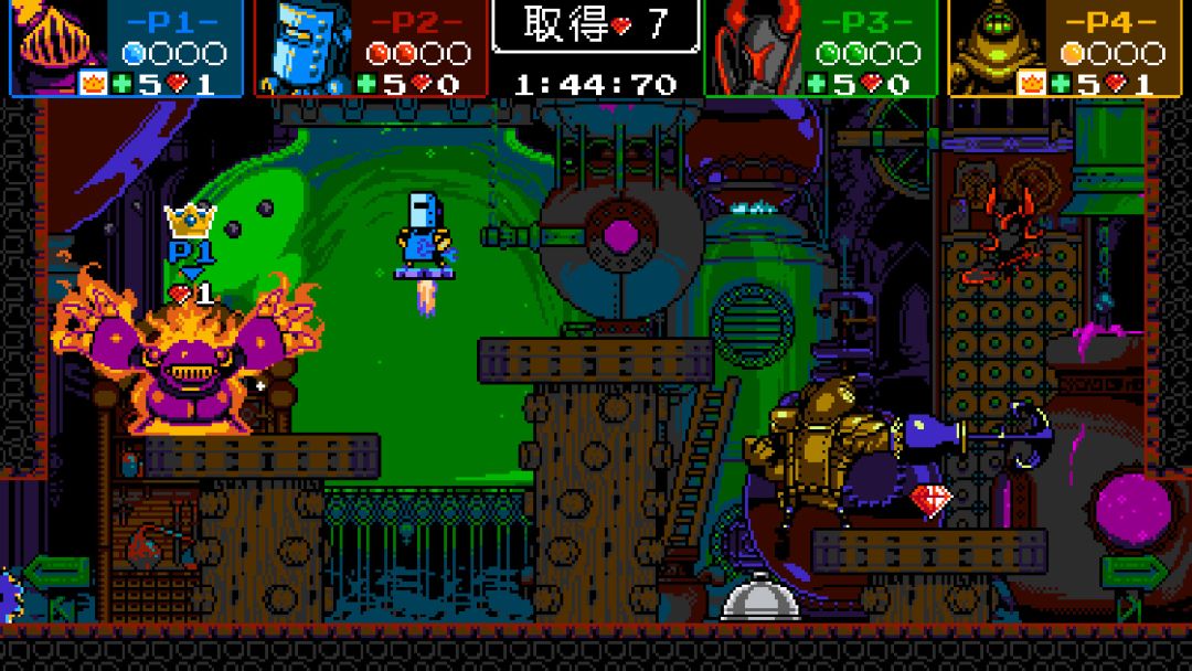 Shovel Knight Showdown游戏截图