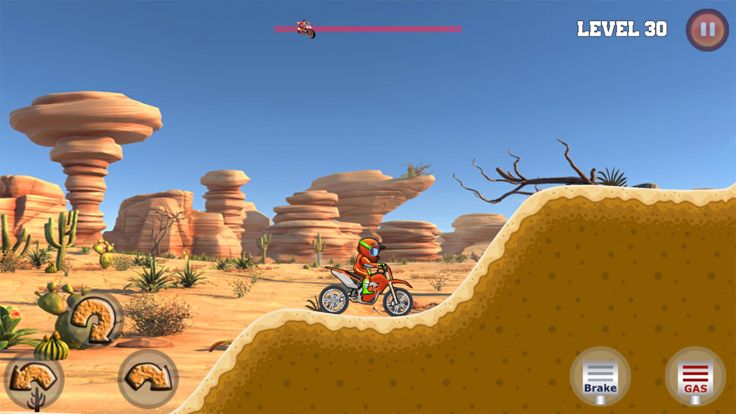 Moto XM hill Bike Racing游戏截图