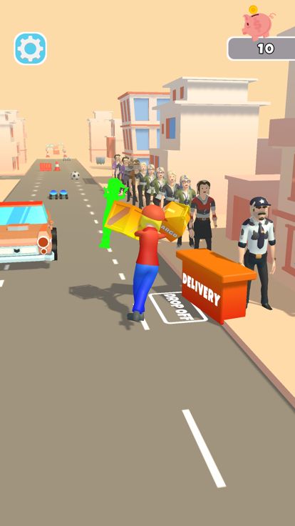 Courier 3D!游戏截图