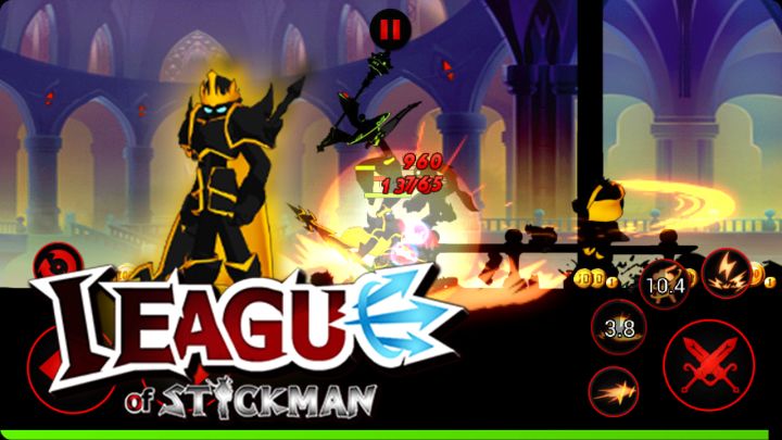 火柴人联盟:竞技场 免费(Dreamsky) League 截图