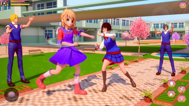 我的动漫女孩爱情人生故事游戏截图