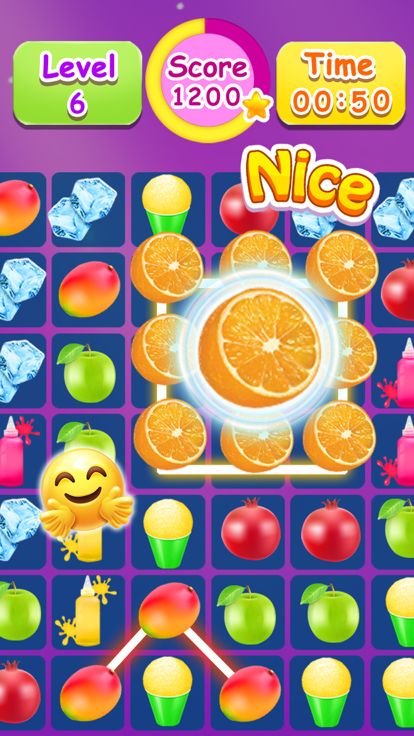 Snow Cone Coloring Match游戏截图