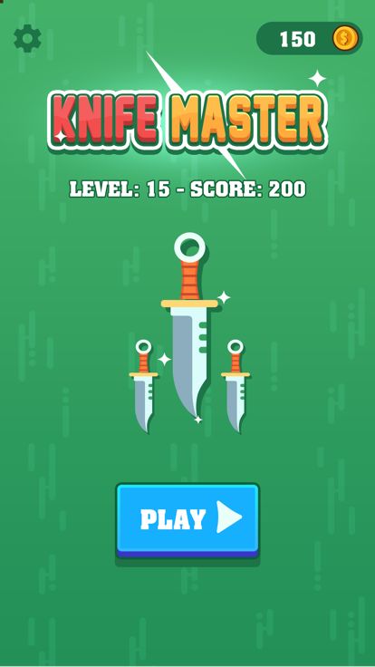 Ninja Knife Hit游戏截图