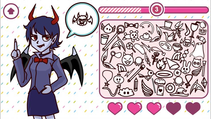 女孩物品世界 - 收纳整理游戏游戏截图