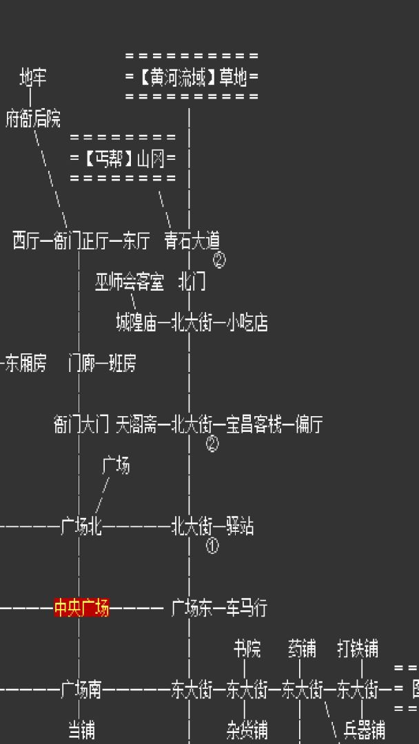 书剑群侠传MUD游戏截图