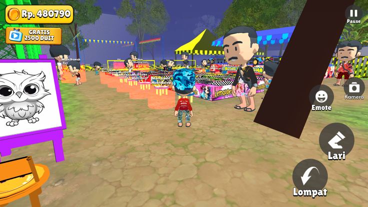 Simulator Pasar Malam 3D游戏截图