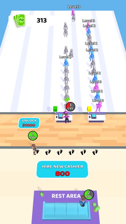 Cashier Craze游戏截图