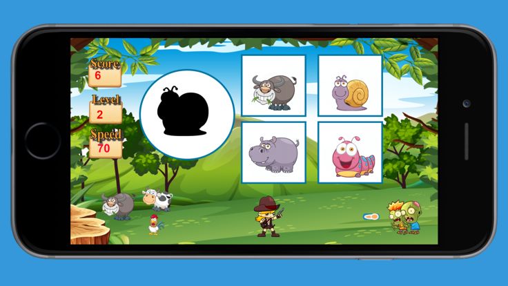 Guess Picture in Zombie Forest游戏截图