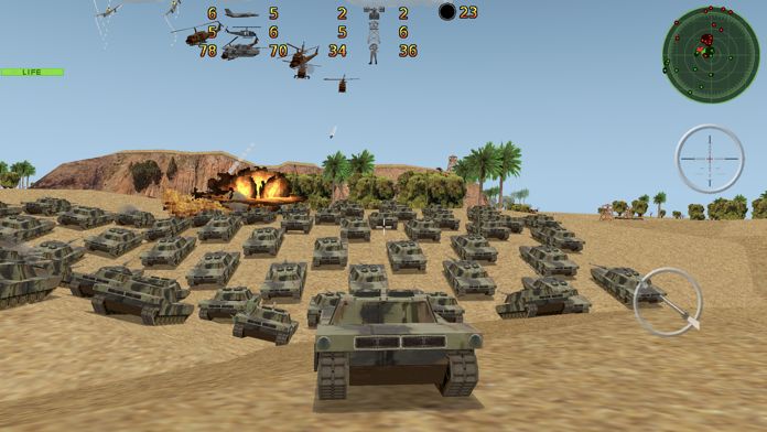 Desert War 3D - Strategy game游戏截图