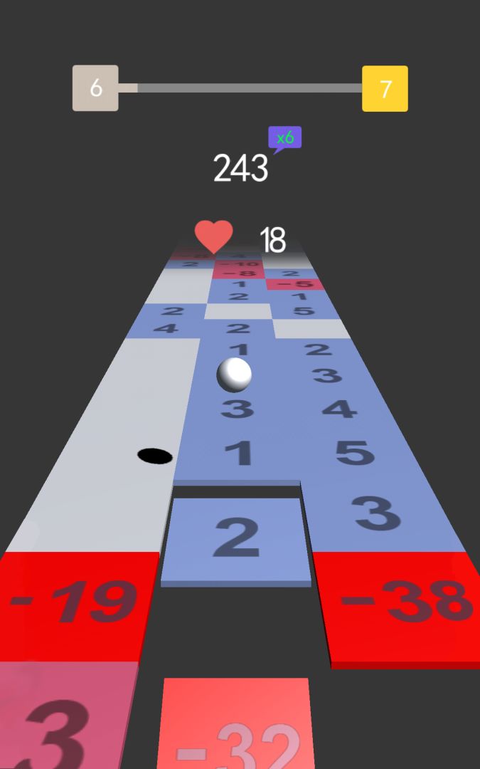 得分跳跳球游戏截图