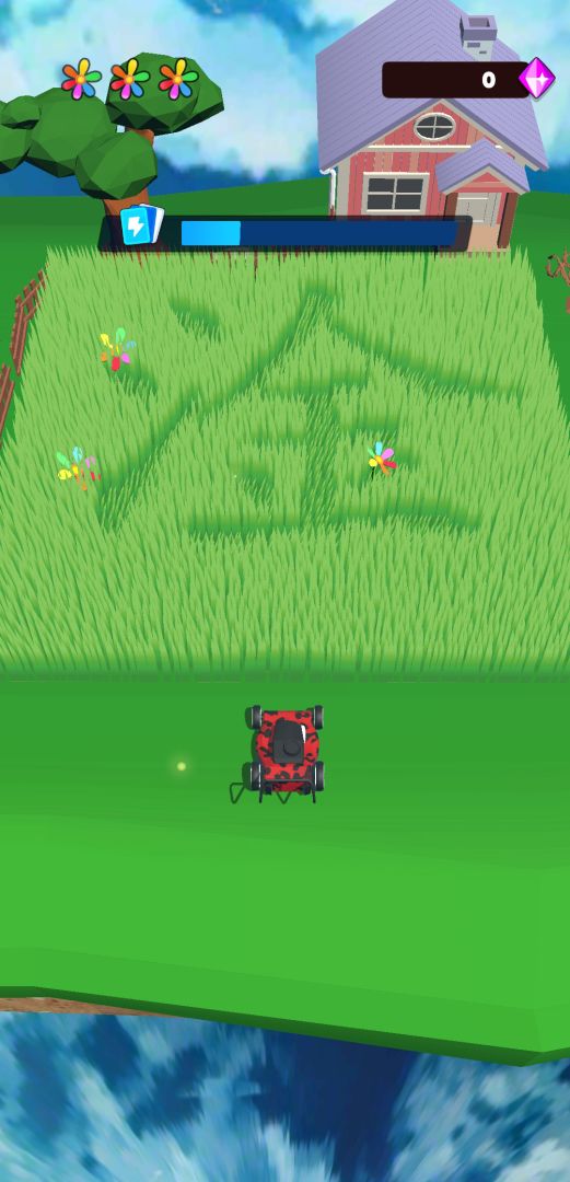 我家草坪出现了奇怪的图案？！游戏截图