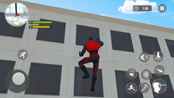 Superhero Rope War Rescue Game游戏截图
