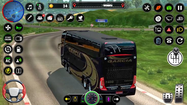 Modern City Bus Simulator Game游戏截图