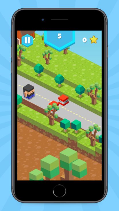 Crossy Blocky: Cross The Road游戏截图