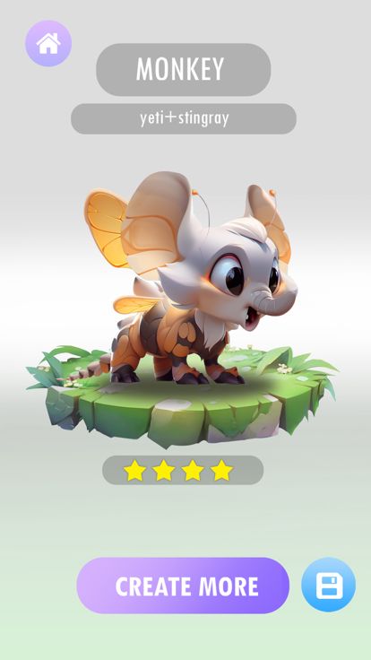 合合工坊-AI动物合成&升级进化游戏截图