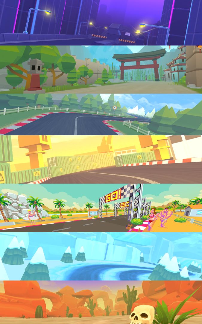 《拇指漂移(Thumb Drift)》 - 激情竞速漂移赛车游戏截图