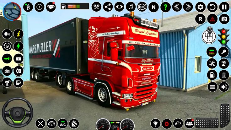 Real Truck Simulator Game 2023游戏截图